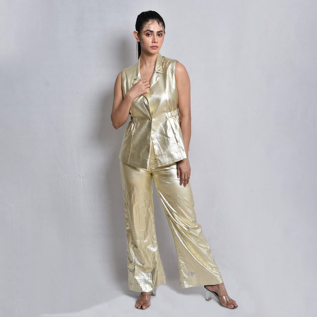 Foil Blazer Co-ord Set