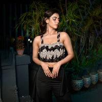 NYX Embellished Bustier Top