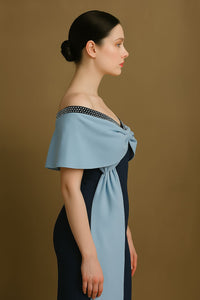 Azure Embrace Dress