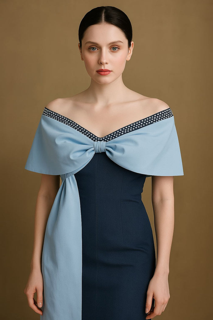 Azure Embrace Dress