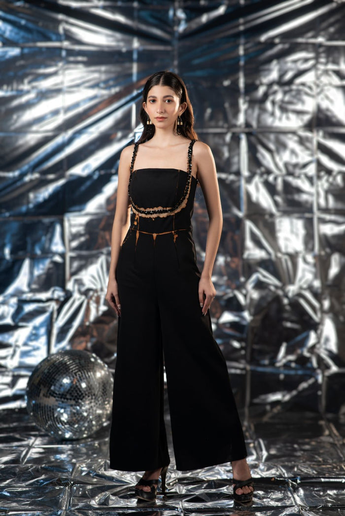 Noir Trace Jumpsuit
