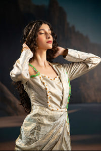 Celestial Draped Dress