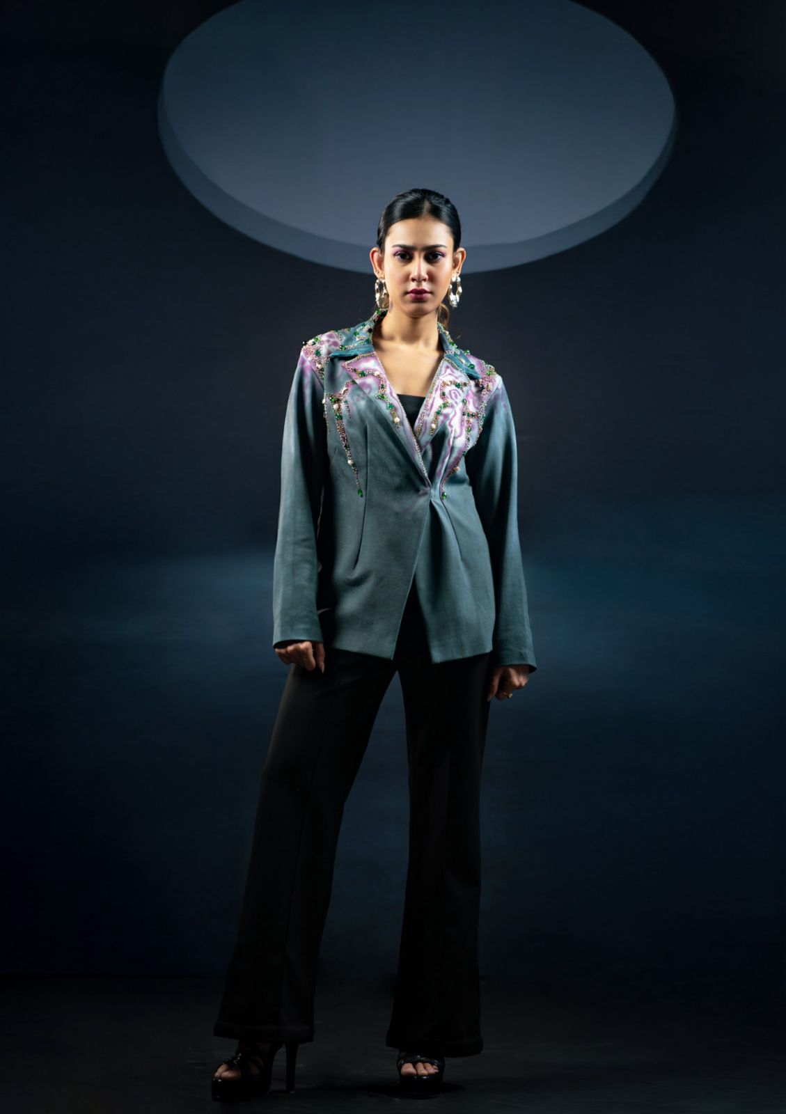 Midnight Star Blazer Set