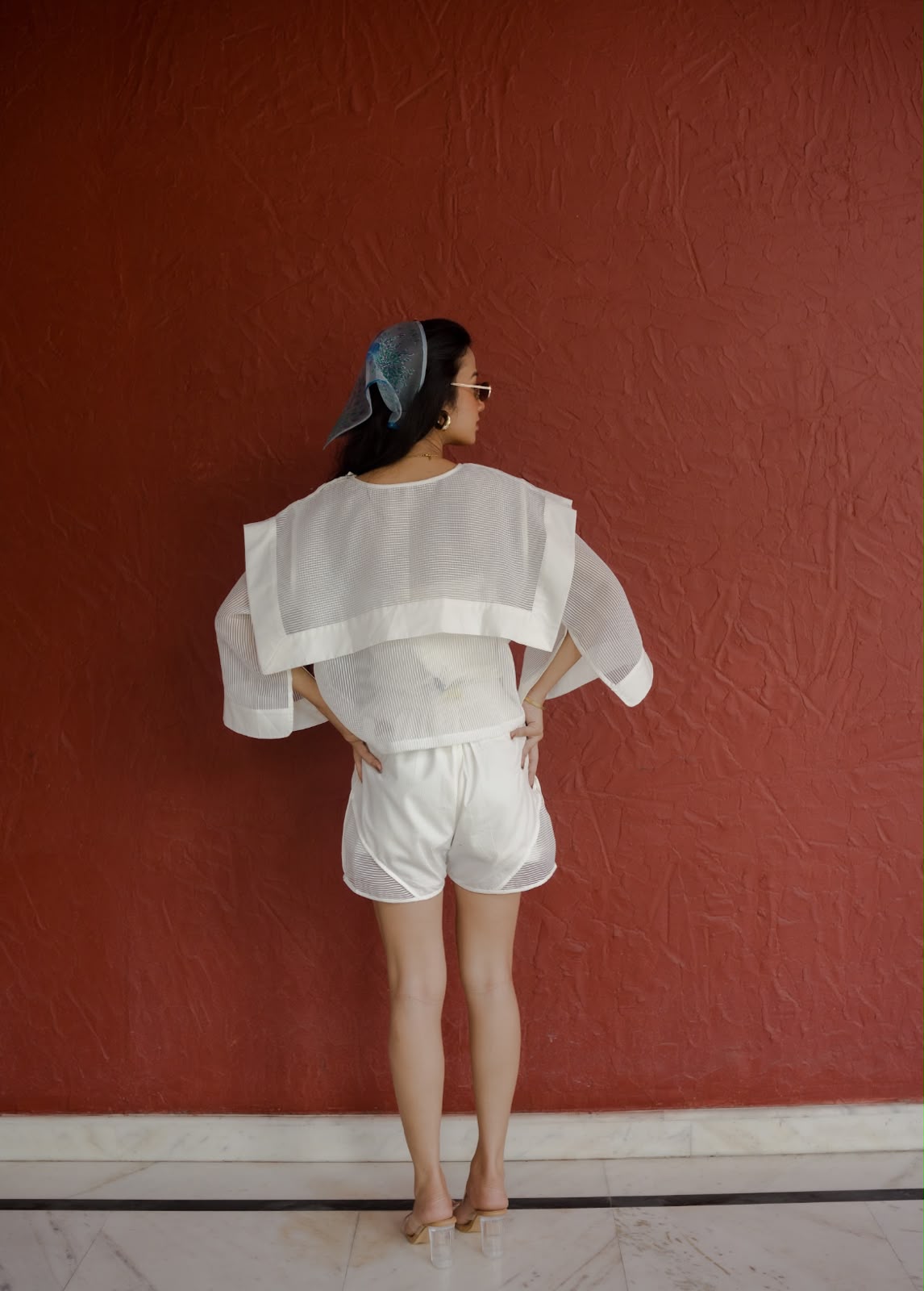 White lily coord set