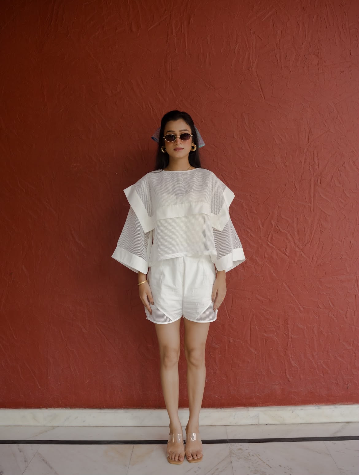 White lily coord set