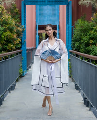 Opaline trench coat
