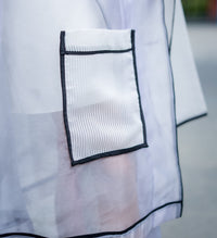 Opaline trench coat