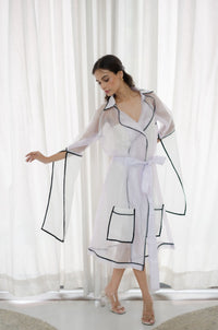 Opaline trench coat